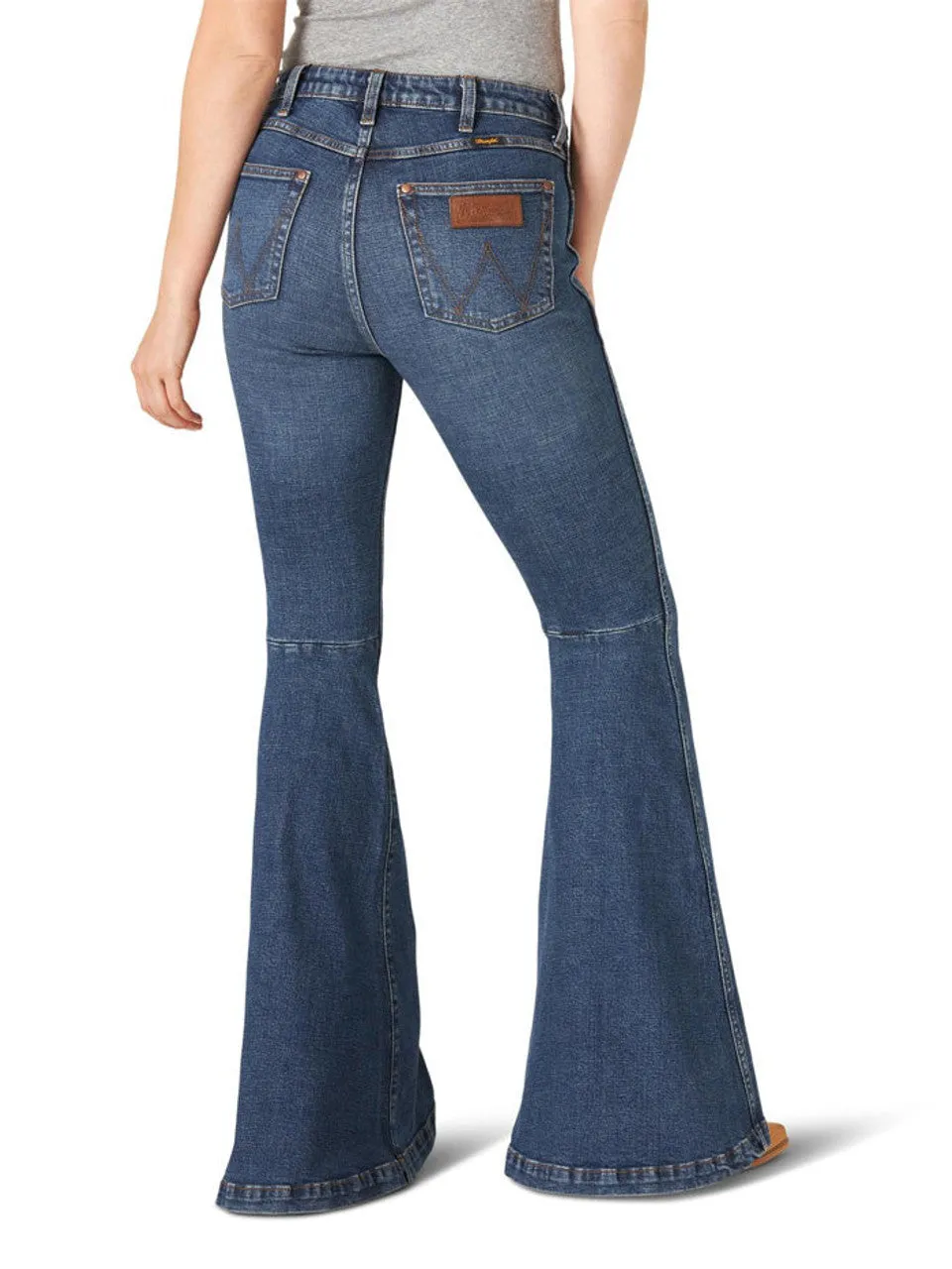 Wrangler Retro Women's High Rise Trumpet Flare Jean- Paige